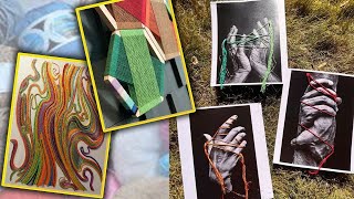 20 CRAFTING YARN CRAFTS AND IDEAS [upl. by Fairweather40]