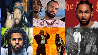 The Rap Civil War Akademiks full Breakdown of Kendrick dissing Drake amp J Cole On Future’s new Album [upl. by Anilam552]