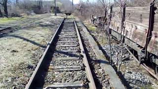 Bahnhof Gernrode Abstellgleise mit uralten Schmalspurfahrzeugen [upl. by Maren]