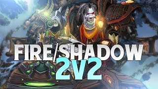 Rank 1 Fire Mage Shadow Priest 2v2 Arena 547 [upl. by Ahsekal]