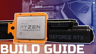 Threadripper 2950X amp RTX 2080ti Build Guide [upl. by Tabby55]