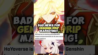 Bad News For Genshin Drip Marketing [upl. by Llirrehs]