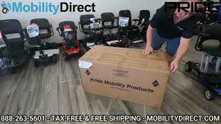 📦Pride Mobility Go Go Sport 4 Wheel S74 Scooter Unboxing amp Assembly Tutorial [upl. by Edlin]