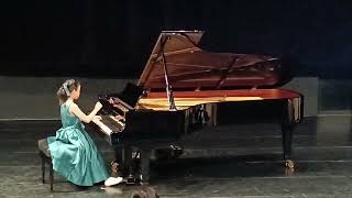 Isaak Berkovich Variations on a theme of Paganini by Jasmine Wang 11yrs [upl. by Callista354]