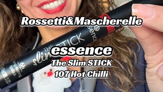 Prova MASCHERINA per The Slim Stick di essence [upl. by Destinee459]