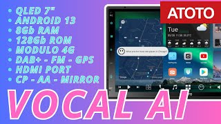 Autoradio Android SUPER POTENTE con INTELLIGENZA ARTIFICIALE  Atoto X10 [upl. by Ettereve]