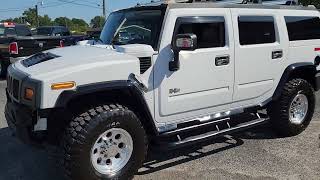 2003 Hummer H2 on 37s for sale at Holiday Motors [upl. by Hniv]