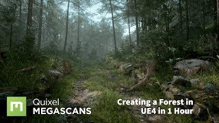 Create a Forest in UE4 in 1 Hour [upl. by Ezechiel228]