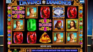 Davinci Diamonds slots High roller play DoubleDown Casino [upl. by Mcfadden985]