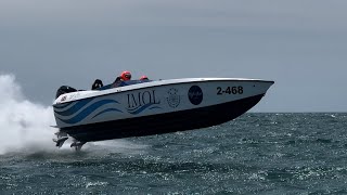 Poole Bay 100 Powerboat Race  UKOPRA Round 2 [upl. by Eenad]