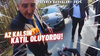 TÜRKİYEDE YAŞANAN MOTORCU KAVGALARI VE KAZALARI 171  Trafik Kavgaları 2024 [upl. by Wurtz]