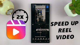 How To Speed Up Instagram Reels Video [upl. by Bar366]