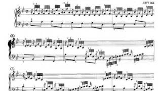 Bach WTC1 No 21 in B flat major BWV 866 Richter [upl. by Drarehs]