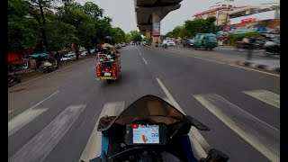 KTM RC 390 2022 PowerTronic  Fire Fighter Bike  DJI Action 4 Mic Setting Part 1 [upl. by Pascasia]