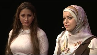 On wearing the hijab  Narjes Jaafar and Sally Beydoun  TEDxLAU [upl. by Bruns225]