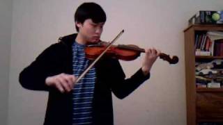 ESTi  Oblivion Half of Intro Violin Cover [upl. by Lovmilla]