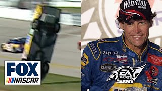 Michael Waltrip on how he won Talladega in 2003 after a wild flip by Elliott Sadler  NASCAR on FOX [upl. by Anitserp724]