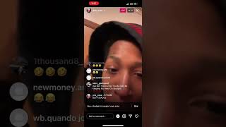 Yne Sosa Live Blue Check Madness and Recipe Talk [upl. by Leizar61]