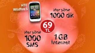 Vodafone HTC Wildfire S Cep Avantaj Tarifesi Reklam filmi [upl. by Sonitnatsnok96]