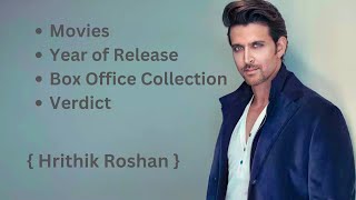 Hrithik Roshan Movies List [upl. by Shenan220]