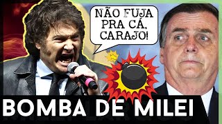 💣BOMBA MILEI TRAI BOLSONARO Argentina deporta bolsonaristas foragidos [upl. by Ennaisoj441]