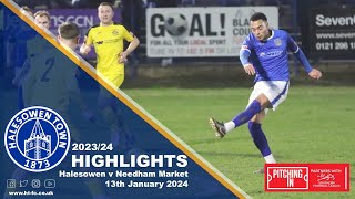 HIGHLIGHTS  Needham Market v Halesowen 130124 [upl. by Grochow]