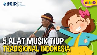 Mengenal Alat Musik Tiup Tradisional Indonesia Ada Serunai Banjar  Top 5 [upl. by Eramal867]