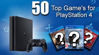 Top 50 MustPlay PS4 Games of All Time  Ultimate Gaming List 2024 [upl. by Duleba579]