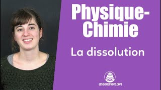 La dissolution  PhysiqueChimie  Collège  Les Bons Profs [upl. by Siubhan]