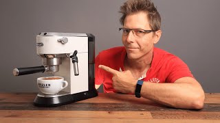 Delonghi Dedica Home Espresso Machine Review amp Test [upl. by Winnah]