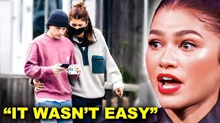 Zendaya Explains How Hard It Was To Get Tom Holland To Be Her Boyfriend [upl. by Adelle]