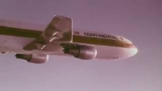 Continental Airlines DC10 Ad  The WideOpen Spaces  We Move Our Tail For You [upl. by Pernell]