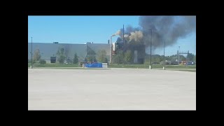 Crews put out fire at Dicastal facility in Greenville [upl. by Oringas]