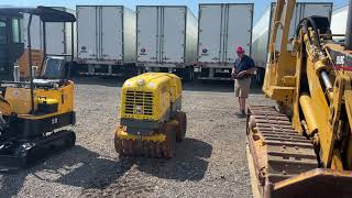 WACKER NEUSON RTSC3 TRENCH COMPACTOR [upl. by Nonnairb]