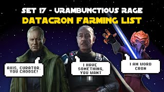 Brand new features added  Set 17 Rambunctious Rage  SWGOH [upl. by Deehsar]