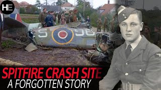 SPITFIRE SHOT DOWN  Exploring A Crash Site In Normandy  RAF WW2 [upl. by Kent]