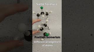 Position isomerism shorts chemistry isomerism organicchemistry [upl. by Blumenfeld]