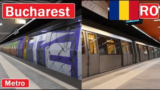 BUCHAREST METRO  Metroul din București 2024 4K [upl. by Eel]