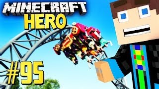 ACHTERBAHN FERTIG v1  Minecraft HERO 95 [upl. by Melcher927]