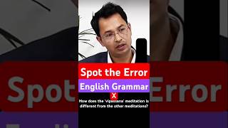 Spot the Error English Grammar Adjective vs Verb Where to use Is vs Does UPSCiasEnglish Roasted [upl. by Kathrine]