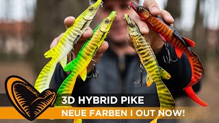 3D HYBRID PIKE Neue Farben 😱 Hyperrealistischer Hechtköder von Savage Gear I Hecht auf Hecht [upl. by Annalee]