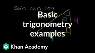 Basic trigonometry II  Basic trigonometry  Trigonometry  Khan Academy [upl. by Nylaf800]