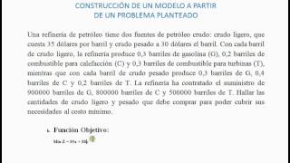 Tutorial construcción de modelo matemático aplicando la Investigación de Operaciones [upl. by Emil]