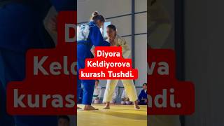 Diyora Keldiyorova judo mashqlari viralshorts diyorakeldiyorova judo rek reels trending trend [upl. by Yreneh]