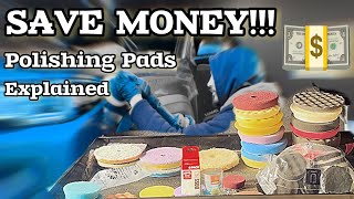 Buffing amp Polishing Pads  BEST and WORSE Pads [upl. by Itsirk]