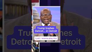 Trump trashes Detroit in Detroit [upl. by Derriey]