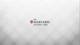 Introducing the Harvard Alumni Card [upl. by Ilek743]