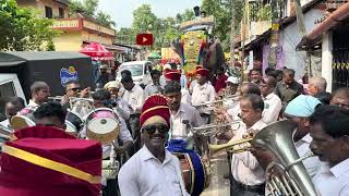 Dinkiri dinkiri dinkiri pattalam song by poonjaar navadhaara bandset team at pengamuck perunnal [upl. by Giverin]