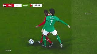 IraqOman  AFC Asian Qualifiers  PES 2021 [upl. by Adnana]