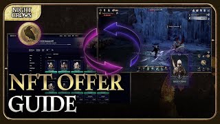 NIGHT CROWS NFT Offer Guide｜Easier NFT Trading [upl. by Peisch124]